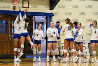 11/13/2021 - New Haven Volleyball vs Bentley - Senior Day