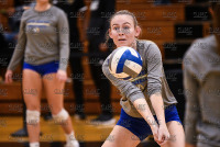 12/02/2021 - New Haven Women's Volleyball vs Holy Family - NCAA DII Regional 1st Round